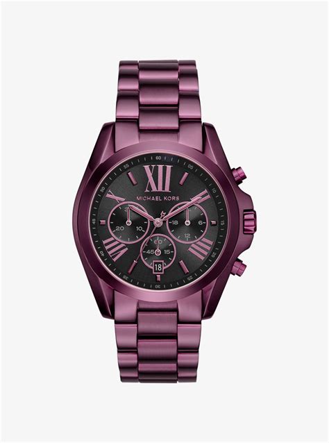 michael kors purple watch